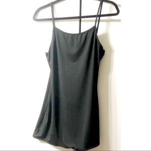 Black sleeveless Romper